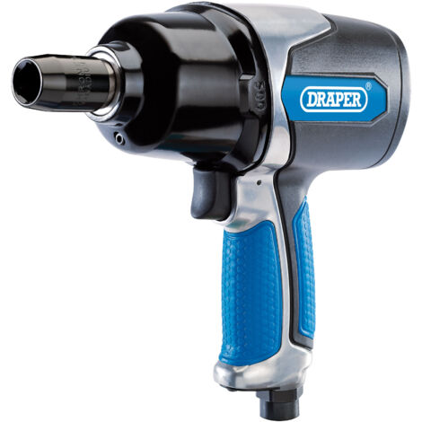 Draper 1/2" Square Drive Air Impact Wrench Kit (14-Piece Set) - Heavy-Duty Pneumatic Impact Wrench for Automotive and Mechanical Applications (1/5)