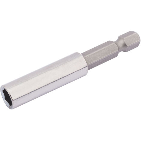 Draper Magnetic Bit Holder (60mm) 1/4" Female to 1/4" Male, and Set of Five 150mm 100 Grit Aluminium Oxide Sanding Discs (1/5)