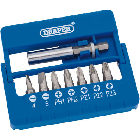 Draper 8-Piece Screwdriver and Magnetic Bit Set (25mm) – Model 82391