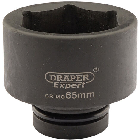 Draper 65mm HI-TORQ® Metric Impact Socket with 1-Inch Square Drive, Heavy-Duty Impact Tool (1/5)