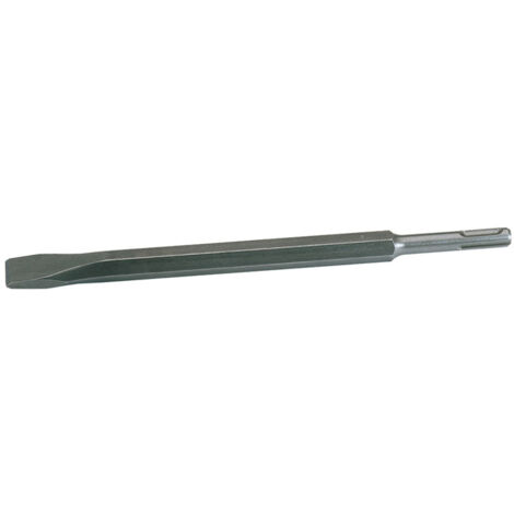 Draper Heavy Duty 20mm SDS+ Flat Chisel with Pointed Groove for Demolition and Masonry Work (1/5)