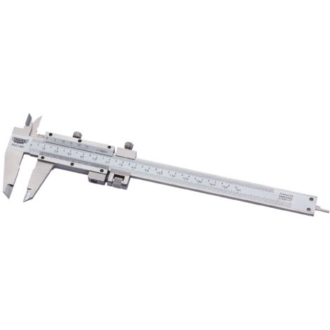 Draper Expert 50605 0-140mm Vernier Caliper with Fine Adjustment for Precise Measurement (1/5)