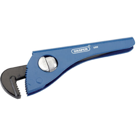 Draper 175mm Thumbturn Pipe Wrench (Model 90012) – Adjustable Heavy-Duty Plumbing Wrench for Pipes and Fittings (1/5)