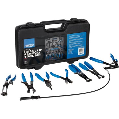 Draper 08547 Hose Clip Removal Tool Set – Adjustable, Suitable for 18-54mm Clips, Durable and Easy to Use (1/2)