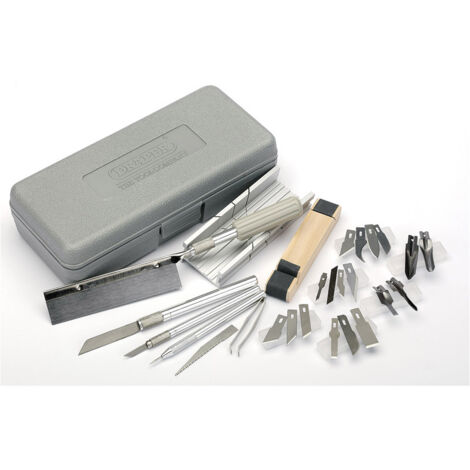 Draper 21835 Model Making Toolbox Set – 29-Piece Crafting and Hobby Tool Kit (1/5)