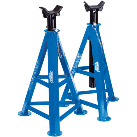 Draper Expert 6 Tonne Axle Stands (Pair) – Heavy-Duty Support Stands for Automotive and Mechanical Applications (1/5)