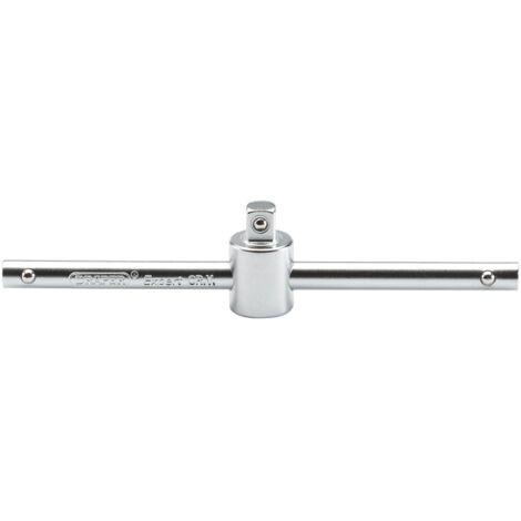 Draper Expert 16786 1/4-Inch Square Drive Sliding T-Bar in Micro Satin Chrome (1/5)