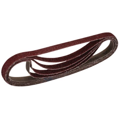 Draper 08688 Cloth Sanding Belt – 13 x 457mm, 40 Grit, Pack of 5 (1/2)