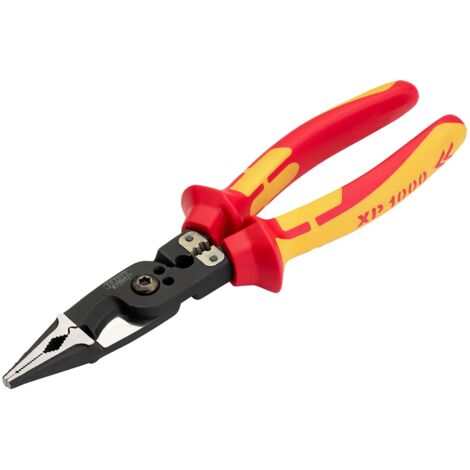 Draper 94643 XP1000® VDE 8-in-1 Insulated Electricians Pliers, 215mm - Professional Multi-Tool for Electrical Work (1/2)