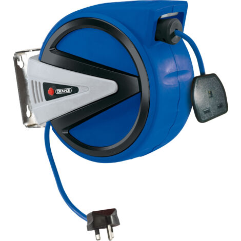 Draper 230V Retractable Electric Cable Reel with 20M Length (Model 15052) (1/5)