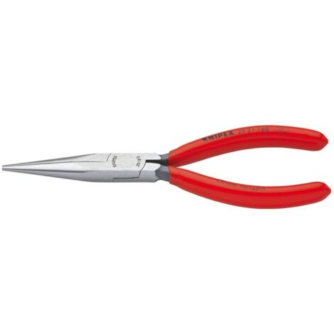Knipex 200mm Long Nose Pliers (55572) – Precision Straight Snipe Nose Pliers for Electrical and Mechanical Work (1/5)