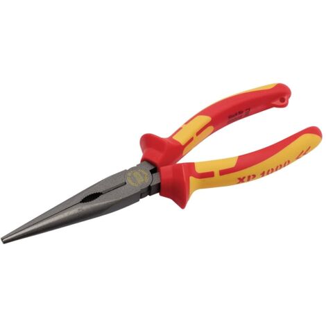 Draper XP1000 VDE Long Nose Pliers, 200mm, Tethered, Model 99068 (1/2)
