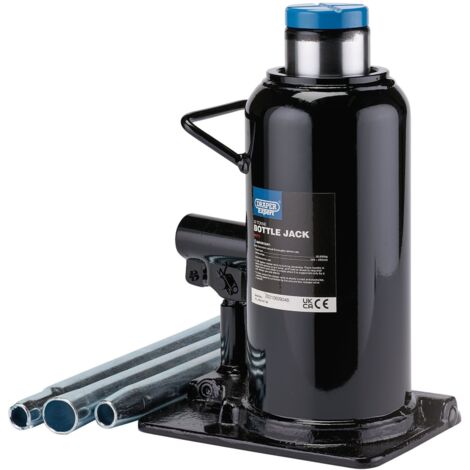 Draper Expert 30 Tonne Hydraulic Bottle Jack with 280-445mm Lifting Range (Model 99771) (1/5)