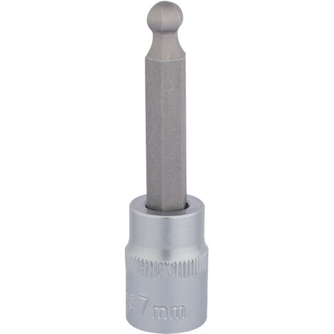 Draper Expert 3/8-Inch Square Drive Ball End Hexagonal Socket Bits (7mm) - Model 16290 (1/5)