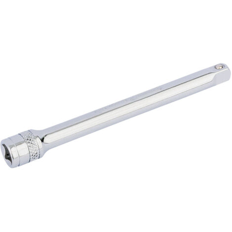 Draper 100mm (4-inch) 1/4" Drive Extension Bar in Polished Chrome, Model 16713