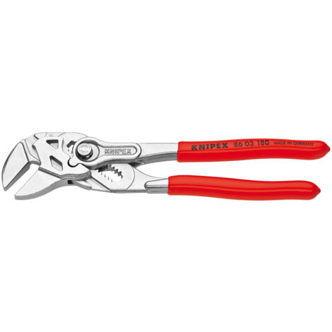 Knipex 86 03 180mm Heavy-Duty Adjustable Pliers (Pincer Wrench) – Professional Grade, Imported from the UK (1/5)
