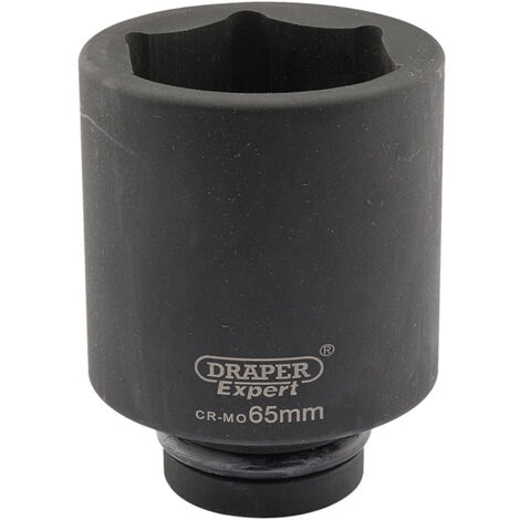 Draper 65mm Hi-Torq® Metric Deep Impact Socket with 1-Inch Square Drive (Model 05158)