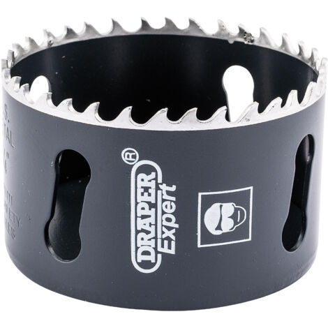 Draper HSS Cobalt Hole Saw Kit – 70mm Diameter for Heavy-Duty Drilling and Cutting Applications (1/5)