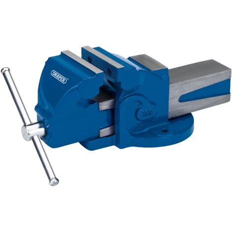 Draper 100mm Heavy-Duty Engineers Bench Vice with Replaceable Jaws (Model 45230) (1/5)