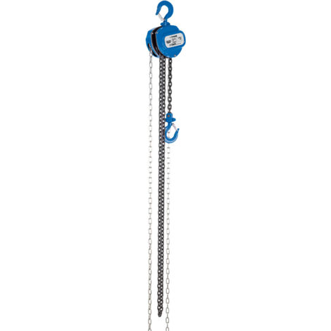 Draper 1 Tonne Chain Hoist (Model 82446) - Heavy-Duty Chain Block for Lifting and Rigging (1/5)