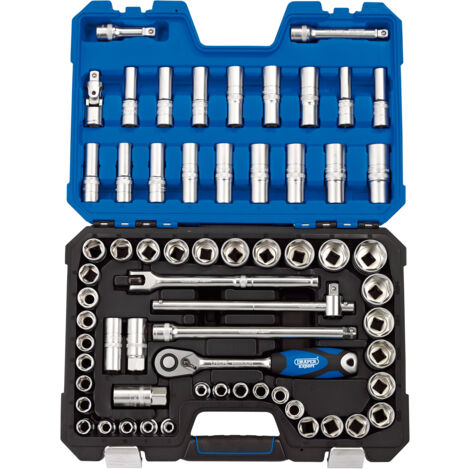 Draper Expert 16456 1/2" Square Drive 63-Piece Combined Socket Set (Metric and AF) (1/5)