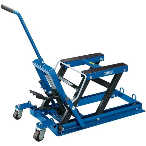 Draper Hydraulic Motorcycle and ATV Lift with 680kg (37777) - Heavy-Duty Hydraulic Lift for Motorcycles and All-Terrain Vehicles (1/2)