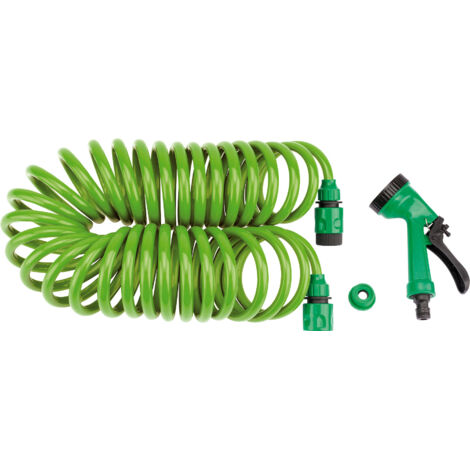 Draper 83984 Garden Recoil Hose with Spray Gun and Tap Connector – 10 Meter Length (1/5)