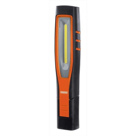 Rechargeable COB/SMD LED Inspection Lamp - 7W, 700 Lumens, Portable Orange Work Light (1/5)