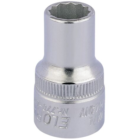3/16 Inch (1/2") Square Drive Whitworth Bi-Hexagon Socket (24806) for Elora Whitworth Tools (1/5)
