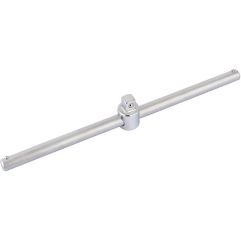 Draper 300mm (12-inch) 1/2" square drive sliding T-bar – Chrome vanadium steel – Heavy-duty for tight spaces – Secure fit with spring-loaded ball bearing – Elora (1/5)