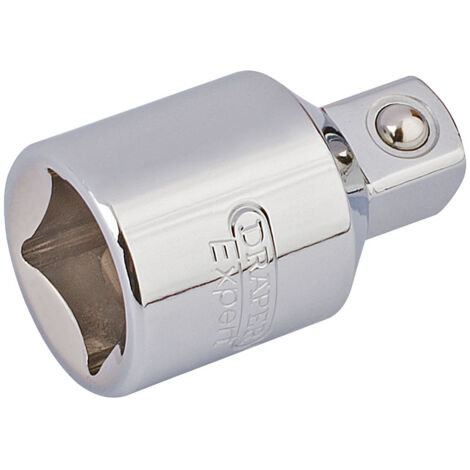 Draper 1/2" Female to 3/8" Male Drive Socket Converter in Polished Chrome (Model 16805) (1/5)