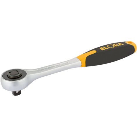 200mm 1/2" Drive Elora Push-Through Soft Grip Reversible Ratchet Wrench (Model 25408) (1/5)