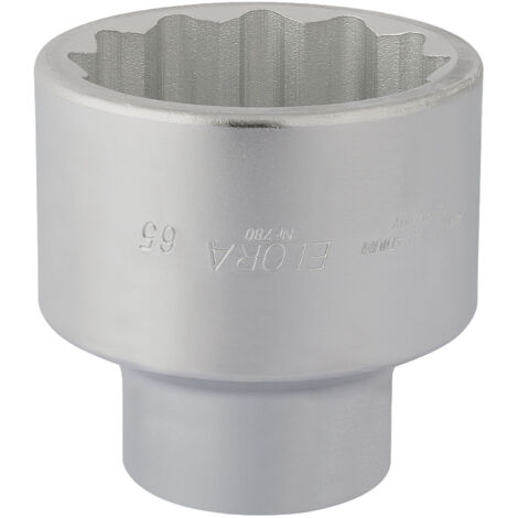 Draper Elora 65mm (1 Inch) Square Drive Bi-Hexagon Socket (Model 67434) for 1" Square Drive Applications (1/5)