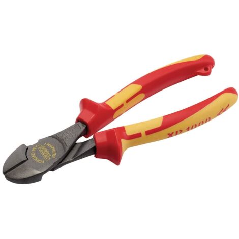 Draper VDE 180mm Hi-Leverage Tethered Side Cutter with 1,000V AC and 1,500V DC Insulation - Model 99053 (1/2)