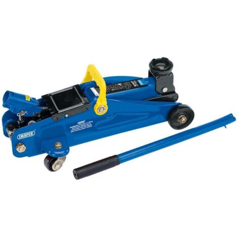 Draper 2-Tonne Heavy Duty Hydraulic Trolley Jack with 130mm to 330mm Lifting Range (1/7)