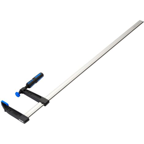 Draper F Clamp – 1000mm (39-inch) Heavy-Duty F-Clamp for Woodworking and Construction, Model 18959
