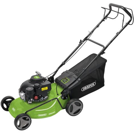 Draper Self-Propelled Petrol Lawn Mower with Steel Deck, 460mm Cutting Width, 150cc/3.6HP Engine