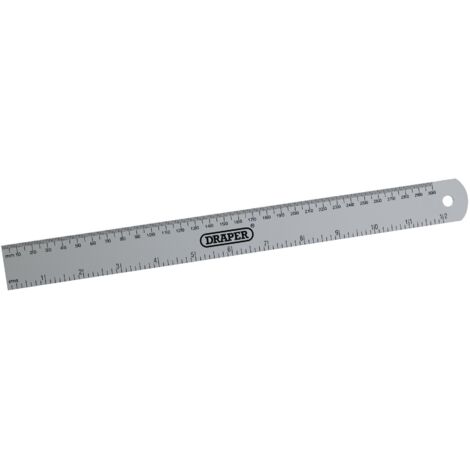 Draper 300mm (12-inch) Aluminum Ruler - Model 52191 for Precise Measurement and Crafting (1/5)