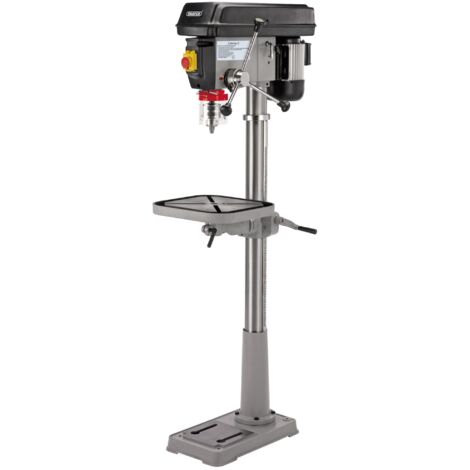 Draper 02019 16-Speed 1100W Floor Standing Drill Press with 3-16mm Chuck and 1.8m Power Cable
