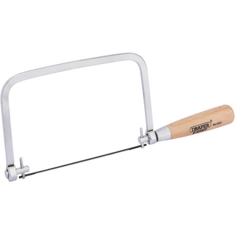 Draper Expert 64408 Coping Saw Frame with Blade – Precision Hand Tool for Fine Woodworking and Craftsmanship (1/5)