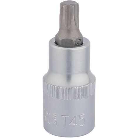 Draper TX-STAR® T45 x 55mm 1/2" Square Drive Socket Bit (Model 16315) for Precision Tooling (1/5)