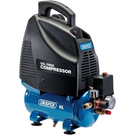 Draper 6L Oil-Free Air Compressor (1.1kW) (24974)