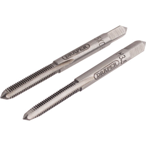 Draper 3.5mm Coarse Hand Taps Set (Taper and Plug) – Model 83796 (1/5)