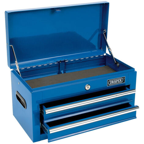 Draper 2-Drawer Tool Chest and Toolbox (Model 03243) – Compact Storage Organizer with Dimensions 460x240x255 mm (1/5)