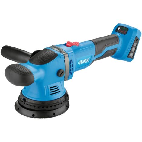 Draper D20 20V Brushless Random Orbit Polisher (Model 58318), 125mm (Body Only, Sold Bare) (1/2)