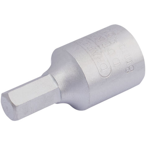 Draper 8mm Hexagon/5/16" and 3/8" Square Drive Drain Plug Key (Model 38321) (1/5)