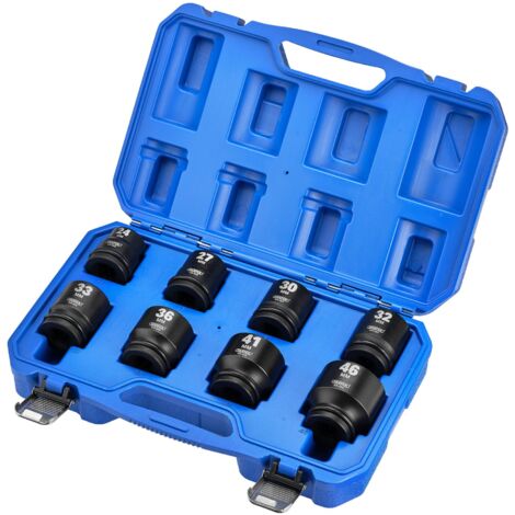 Draper 8-Piece 3/4" Square Drive Metric Impact Socket Set (Impact Wrench Compatible) (1/2)