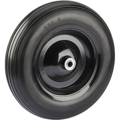Draper Solid Polyurethane Wheel for 82755 02104 Metal Tray Contractors Wheelbarrow (85L) (1/5)