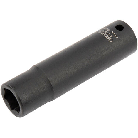 Draper Expert HI-TORQ® 8mm Deep Impact Socket – 1/4" Drive, Metric, Heavy-Duty Deep Socket for High Torque Applications (1/5)