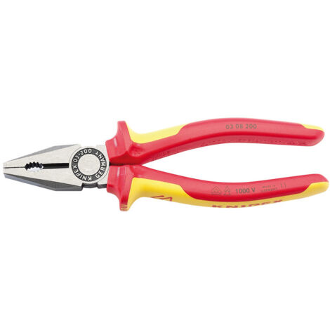 Knipex VDE Fully Insulated Combination Pliers, 200mm (31920)